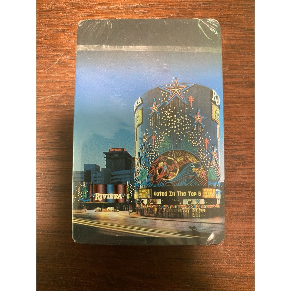 Riviera Casino Hotel Las Vegas Nevada Sealed Deck Playing Cards